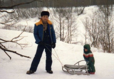 ソリはロシアの冬の必需品